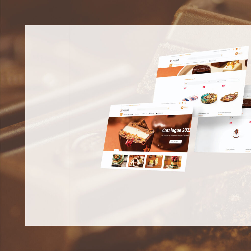 Image montrant le portfolio creation site web de l'agence de communication Marrakech